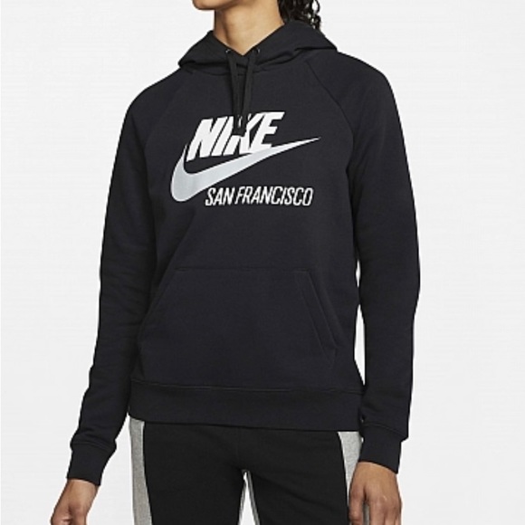 🆕 NIKE SPORTSWEAR ESSENTIAL WOMEN'S
PULLOVER HOODIE IN BLACK - Picture 5 of 10